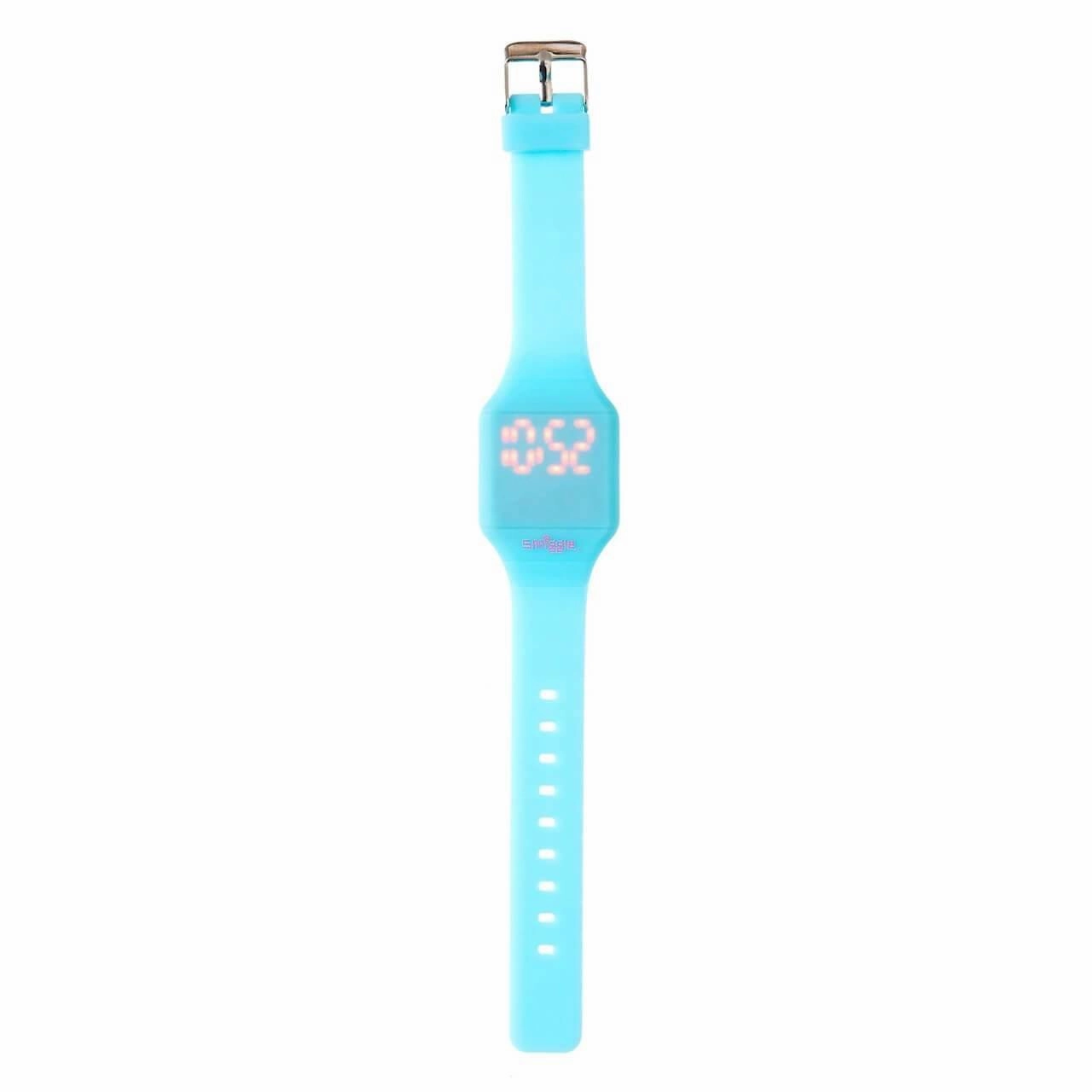 SMIGGLE 442917 Watch This Space Children's Digital Watch, Colour Blue Speed Run