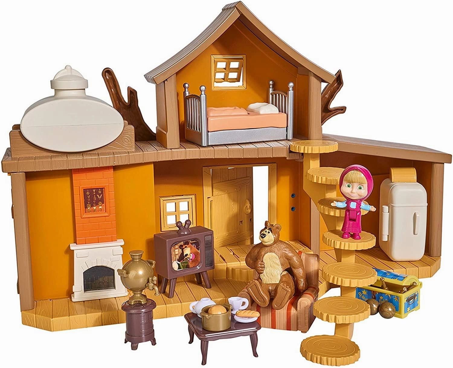 Masha & The Bear Big Bear's House Playset Adaptive Difficulty
