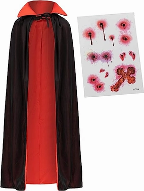 Eerie Accents Child Unisex Halloween Vampire Costume Set