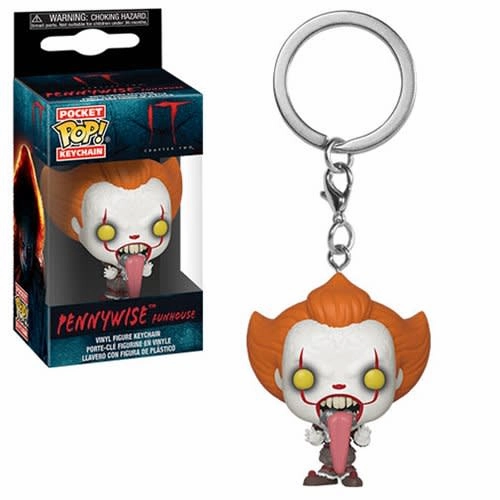 Ghostly Figures POP Keychain: IT: Chapter 2 - Pennywise (Funhouse)