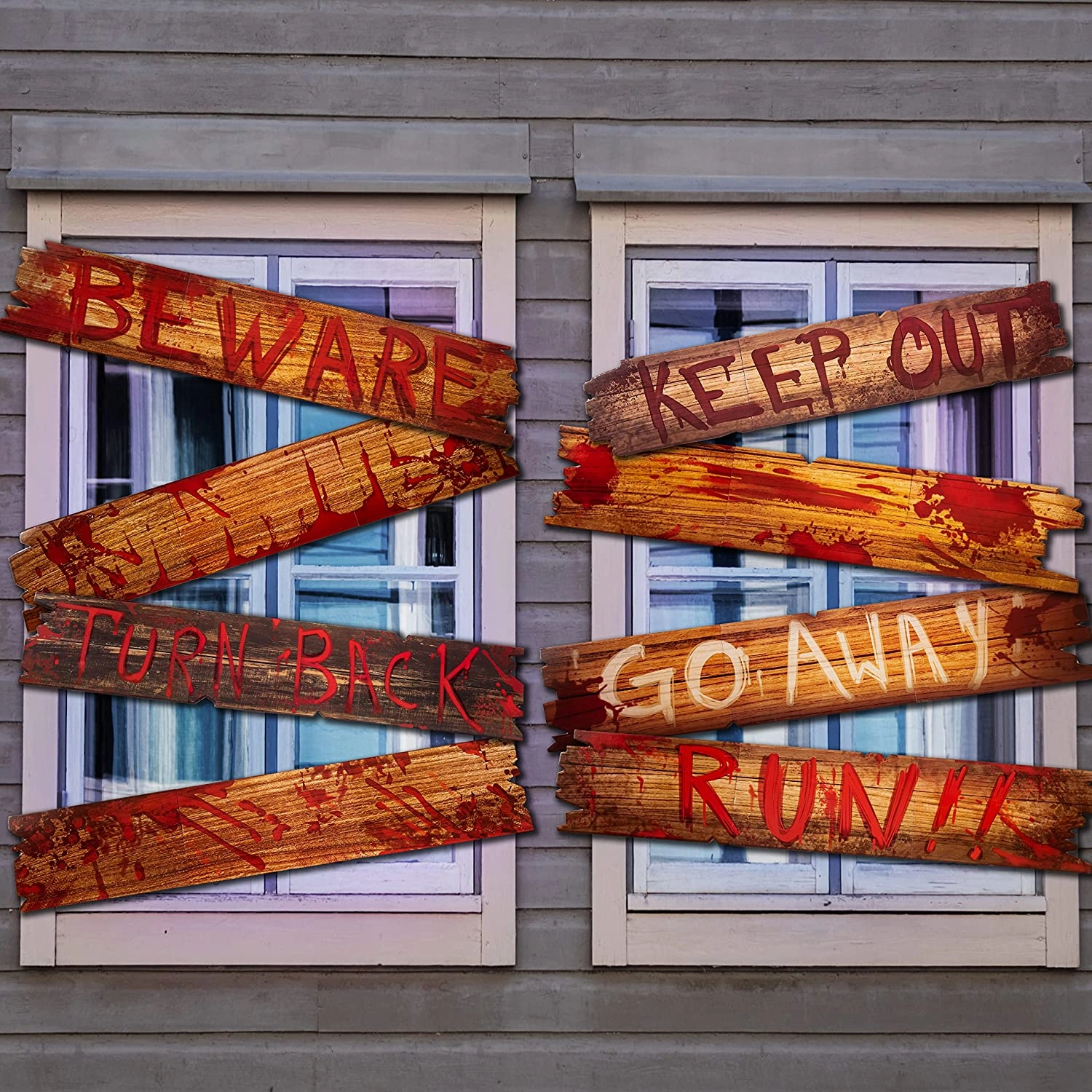 Mystical Crafts Haunted Window Boards, 8 Pcs