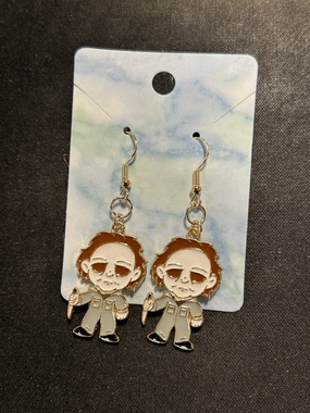 Michael Myers Full Body Earrings Ghoulish Props