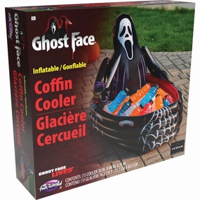 Mystical Designs Ghost Face Inflatable Coffin Cooler