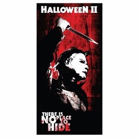 Creepy Treats Halloween 2 - Michael Myers Beach Towel