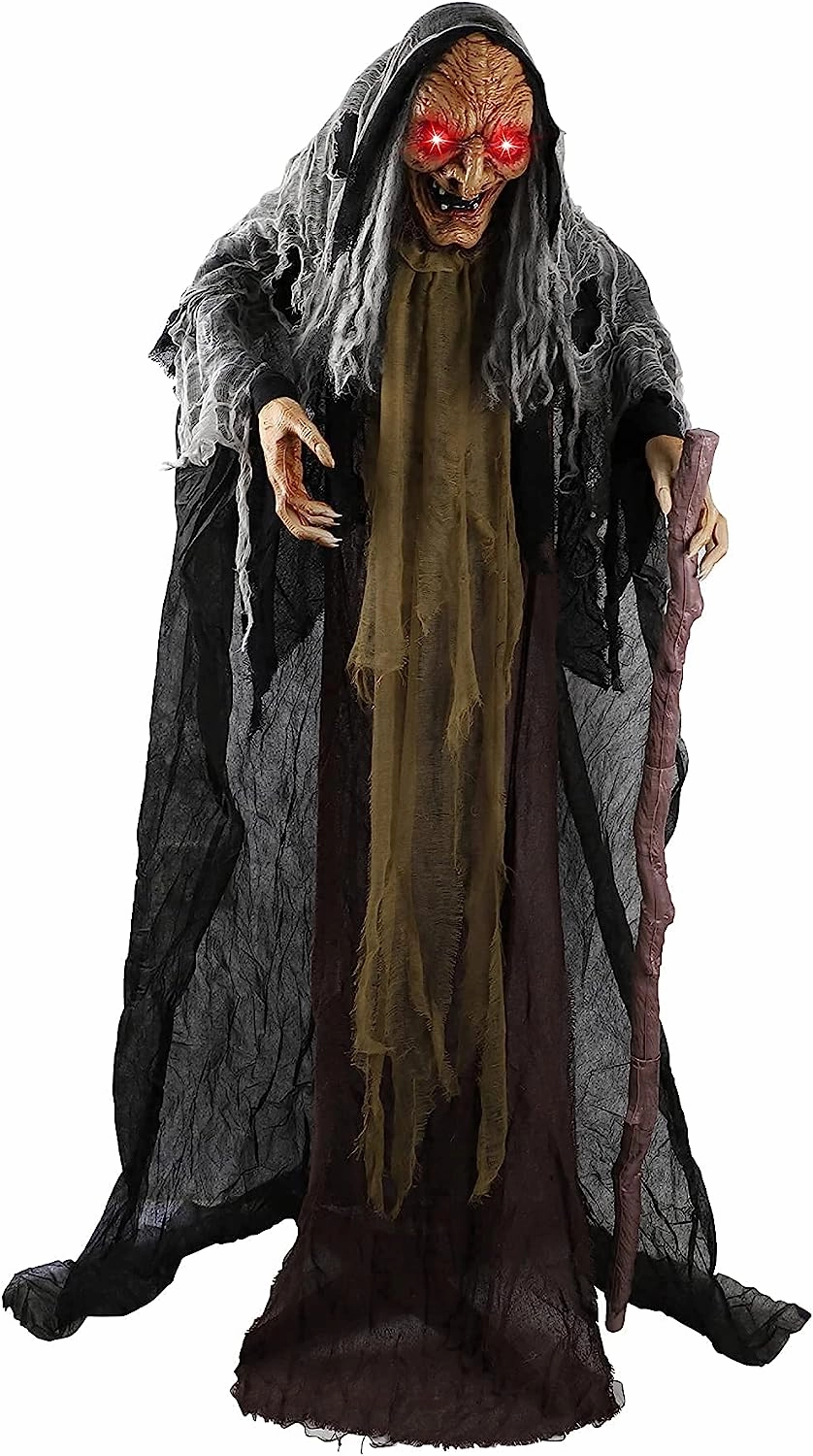 73in Animated Witch Mysterious Designs Charming Decorations