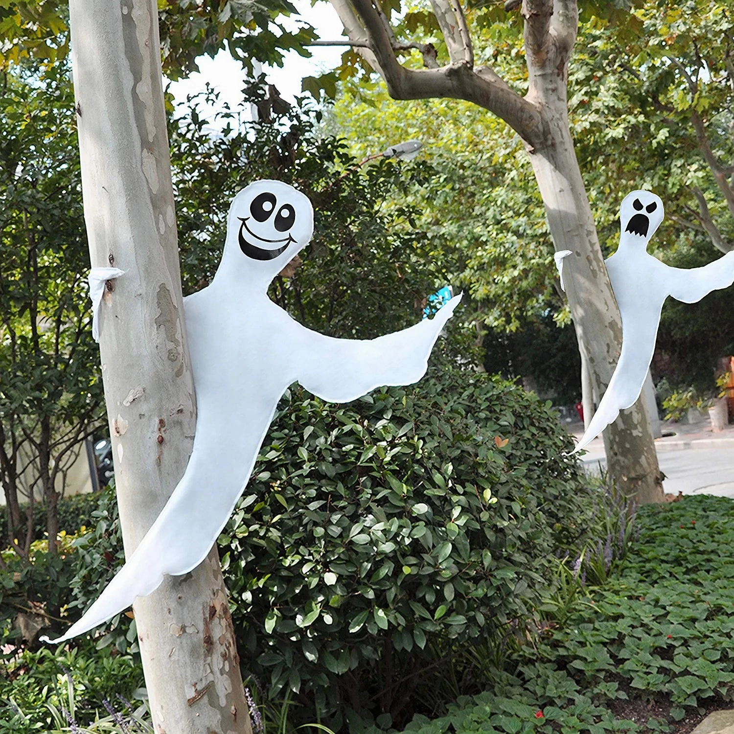 Wicked Masks Mystical Ornaments 2 Pcs 53"Bendable Tree Wrap Ghost