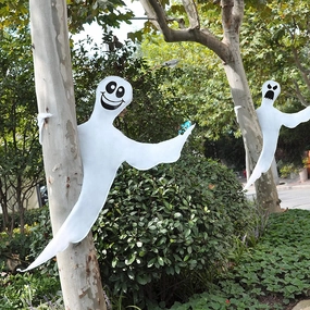 2 Pcs 53"Bendable Tree Wrap Ghost Enchanting Displays Mystical Supplies