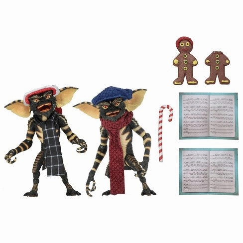 Mysterious Supplies Gremlins Christmas Carol Winter Scene 2-Pack Action Figure - 7inch Scale