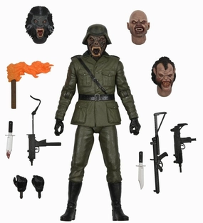 An American Werewolf In London Action Figure - 7" Scale - Ultimate Nightmare Demon Enchanting Displays Wicked Party