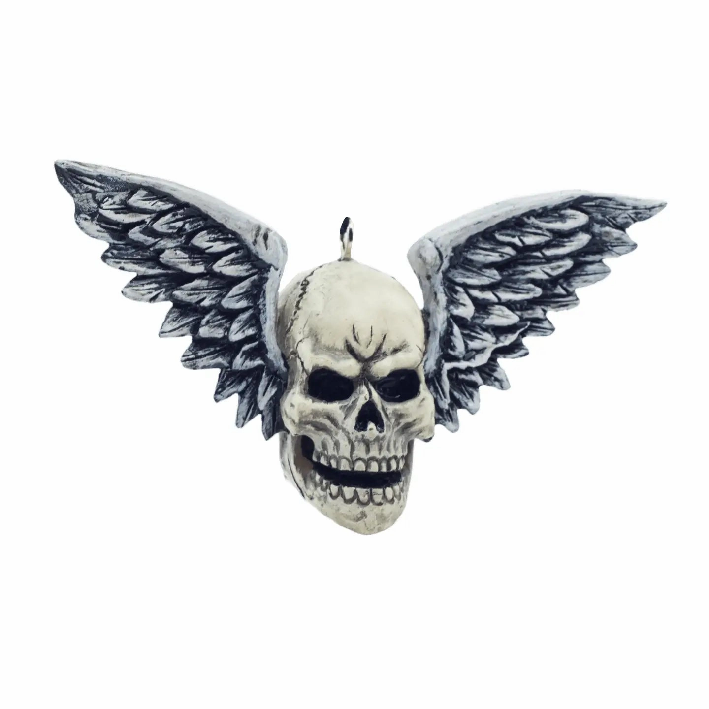 Playful Decor Winged Skull