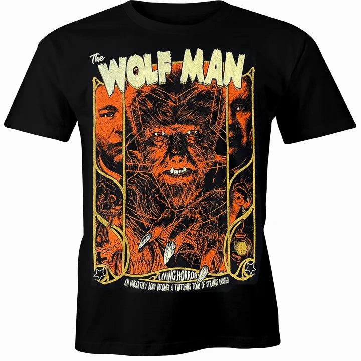 Haunted Decorations Ghoulish Ornaments Wolf Man Pyro Shirt