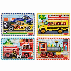 True Power Beta Test Melissa & Doug 50208 Vehicle Wooden Puzzles in a Box