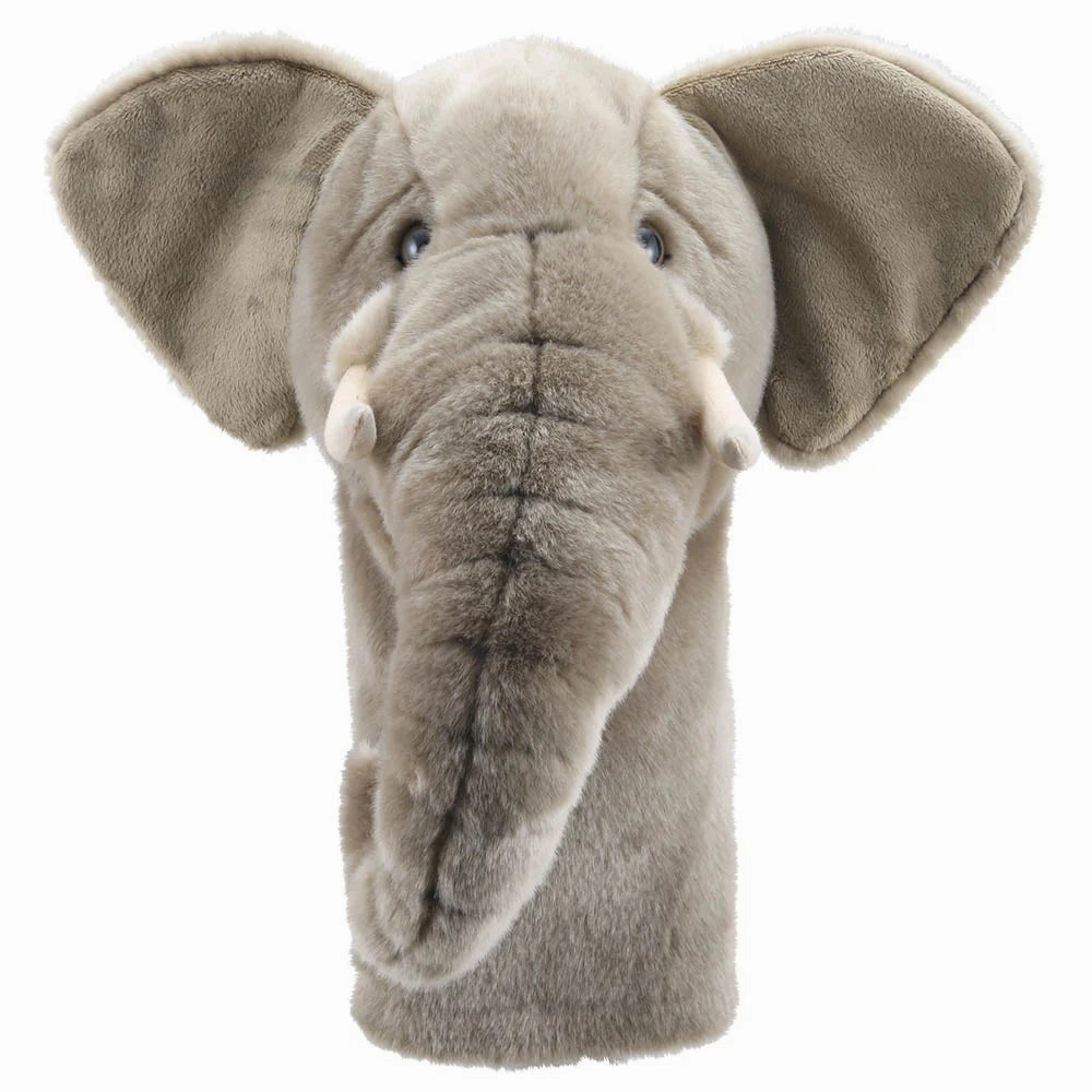 Tiny Coffer Panorama Worker The Puppet Company - Elephant Jumbo Friends Hand Puppet