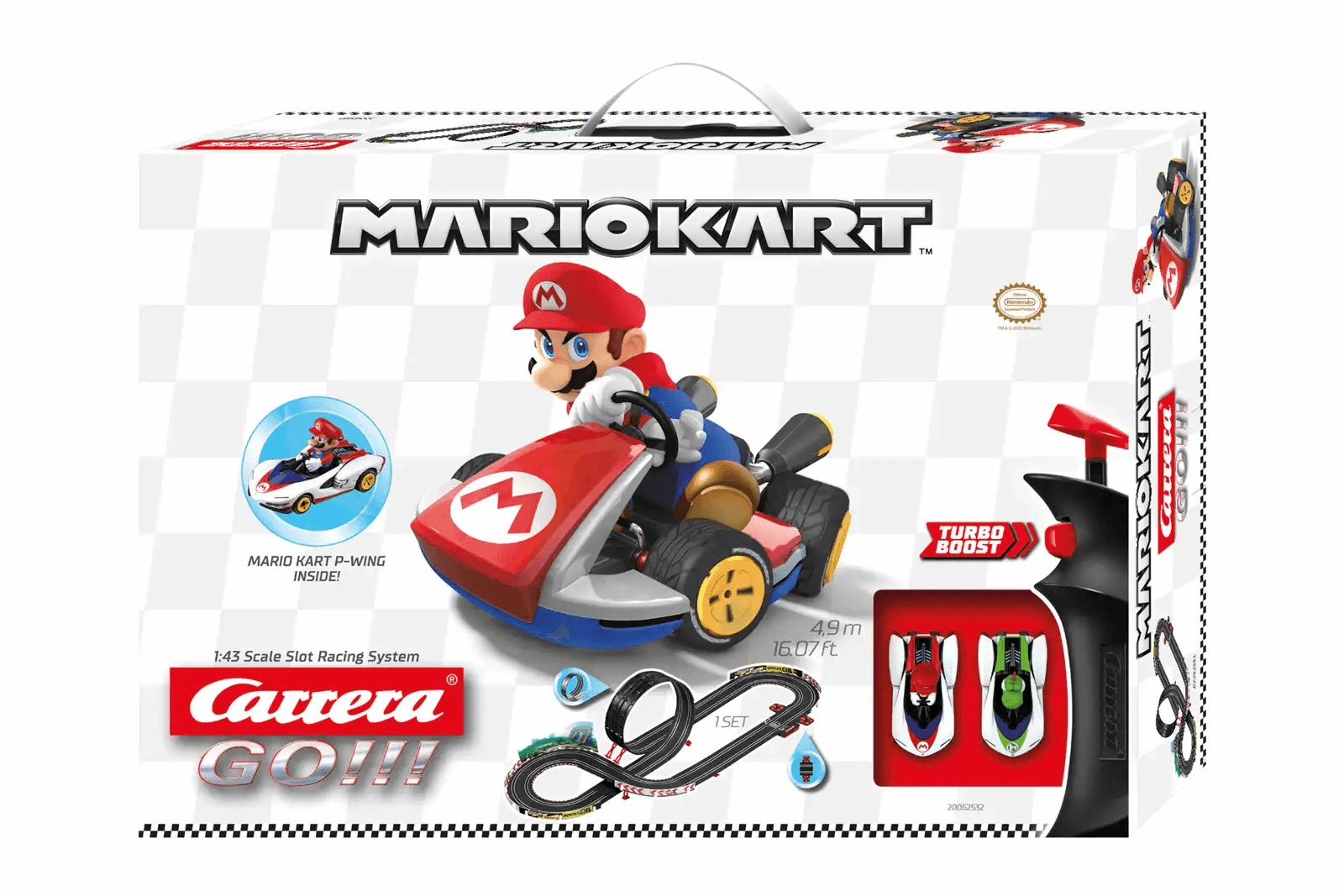 Carrera GO!!! Race Track - Mario Kart P-Wing Interior Design
