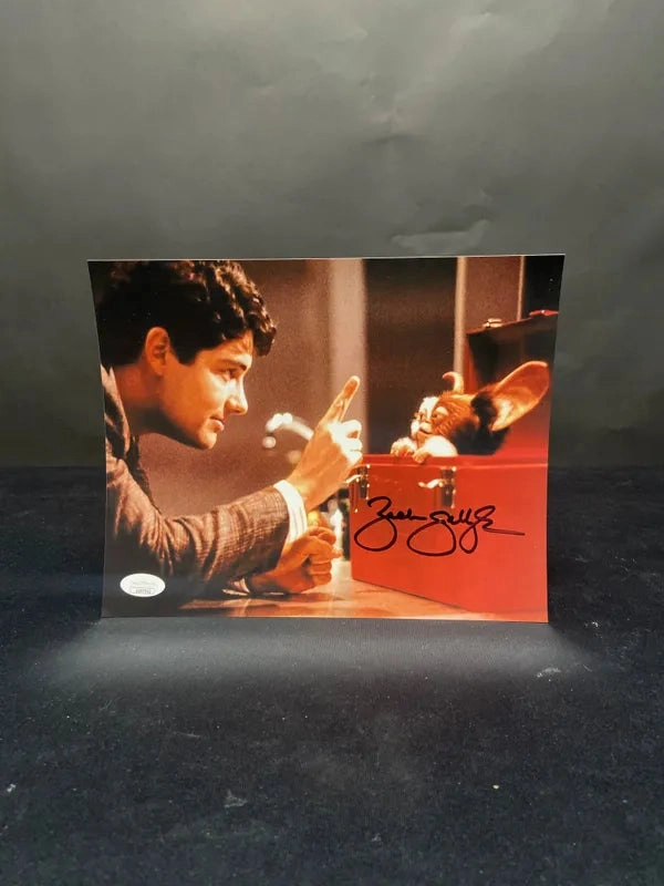 Fantastic Decor Creepy Accents Zach Galligan Autographed Gremlins 8x10 Photo (V1)