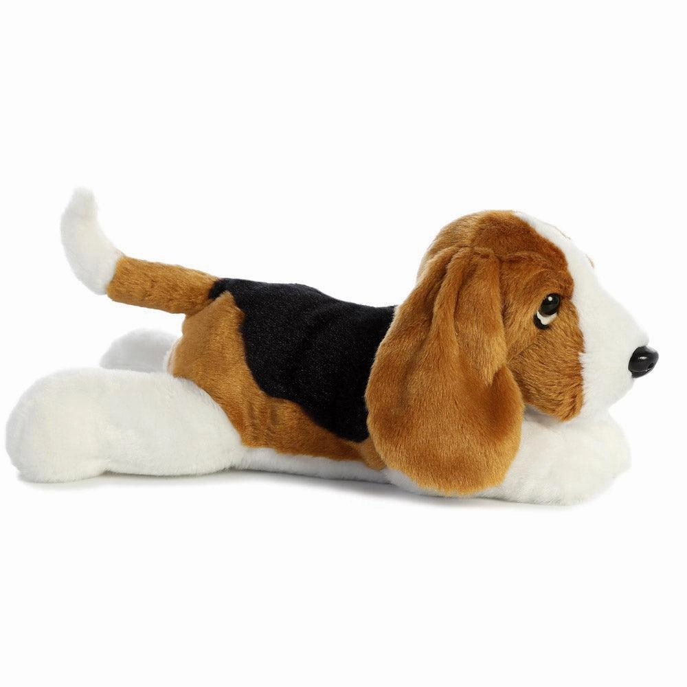 Little View AURORA Flopsies Basset Hound 12-inch Plush