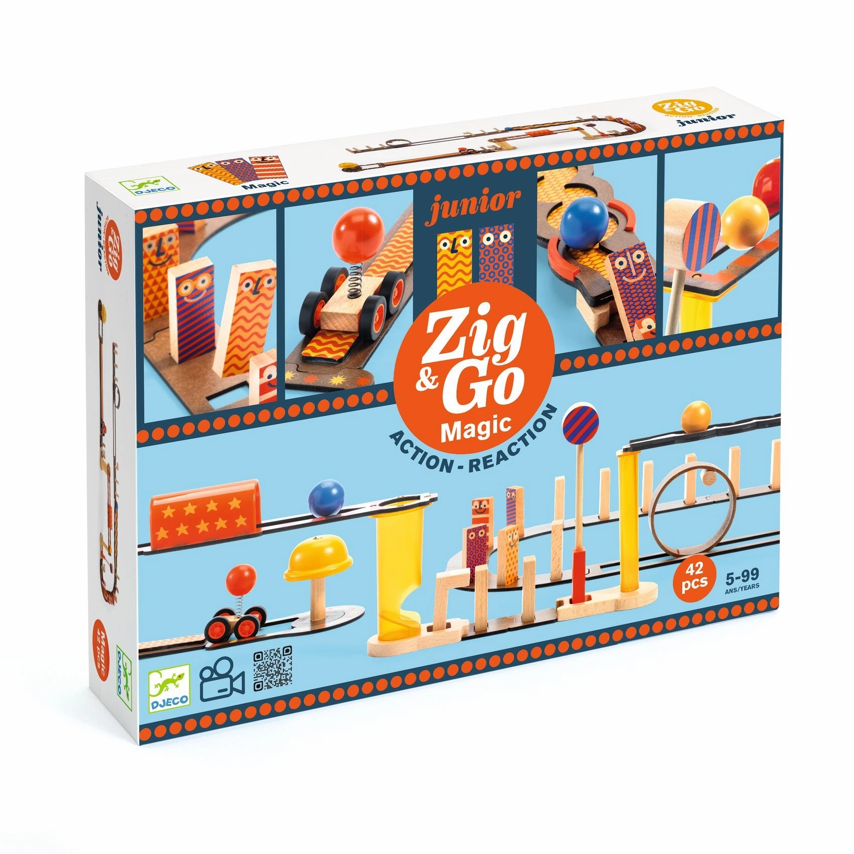 Zig & Go Junior Magic Action-Reaction History Make Solar Flare
