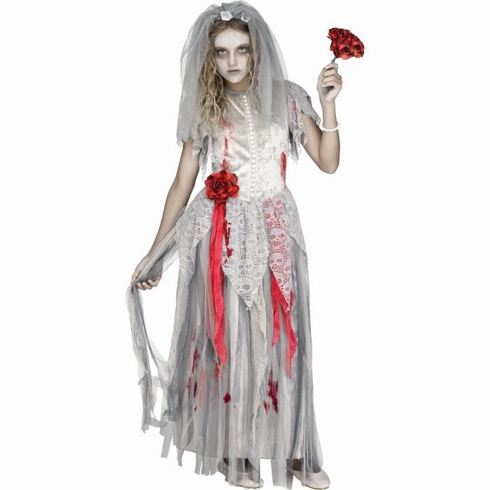 Mystical Masks Zombie Bride Child/Tween